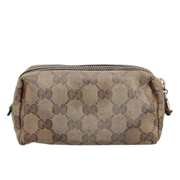Gucci Gg Crystal Beige Canvas Clutch Bag (Pre-Owned) - Picture 3 of 16